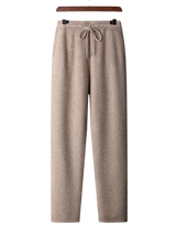 Wool Knit Straight Pant