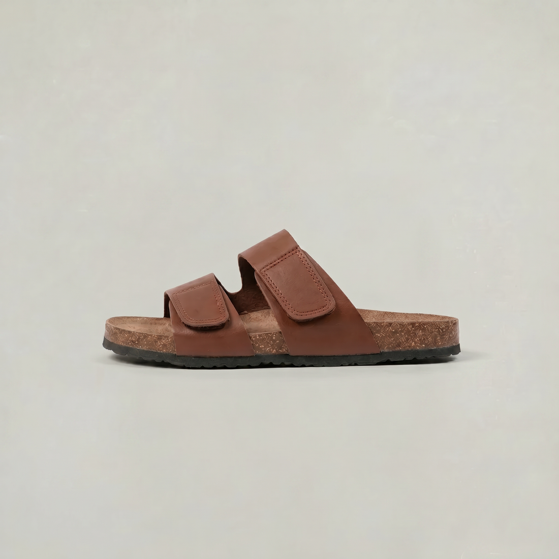 Men’s Double Strap Open Toe Slides