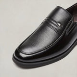 Men's Leather Slip-On Business Loafers