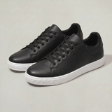 Men's Leather Lace Up Low Top Sneakers
