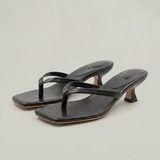 Soleil Kitten Heel Sandals