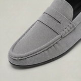 Men's Suede-Style Chunky Sole Penny Loafers