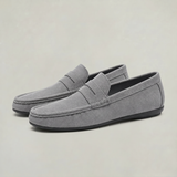 Men's Suede-Style Chunky Sole Penny Loafers