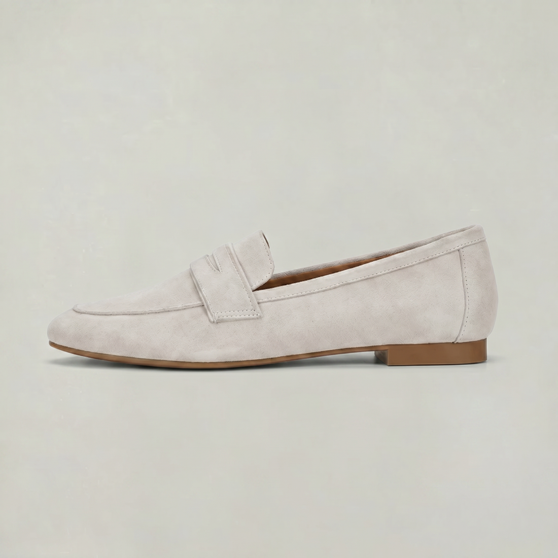 Women's Suede Slip-On Penny Loafers