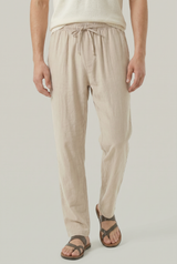 Callum Linen Drawstring Pants