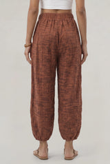 Women's Wide Leg Linen Trousers