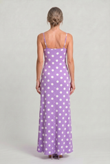 Women’s Polka Dot Cami Maxi Dress