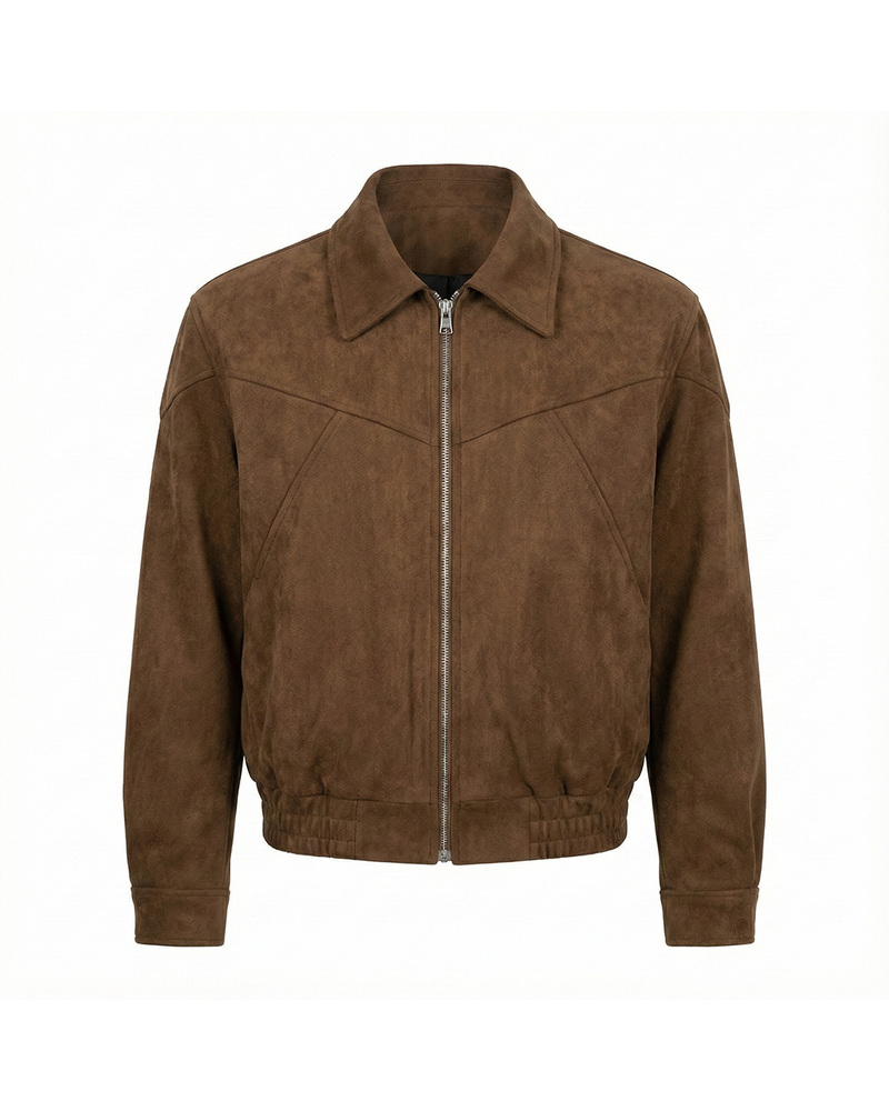 Trenton Smooth Suede Bomber
