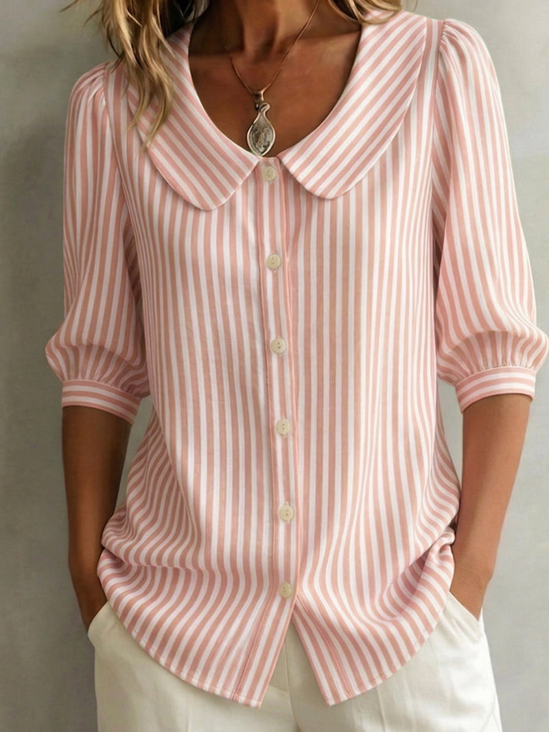 Cassia Striped Blouse