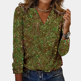 Luna | Elegant Glitter Going Out Top for Women