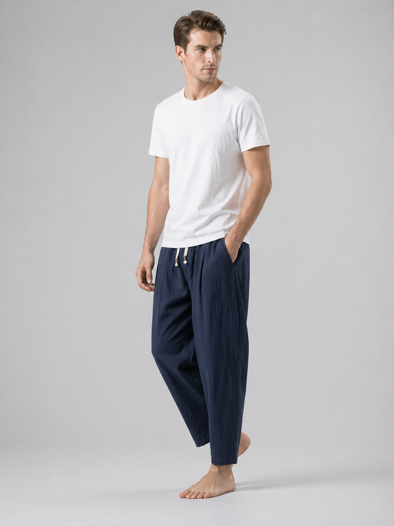 Men’s Cotton Comfortable Trousers - Casual Fit