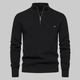 Harrington Half-Zip Knit Sweater