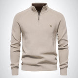 Harrington Half-Zip Knit Sweater