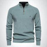 Harrington Half-Zip Knit Sweater