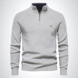 Harrington Half-Zip Knit Sweater