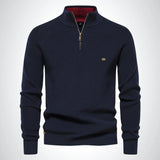 Harrington Half-Zip Knit Sweater