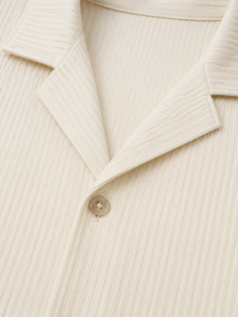 Men's Ribbed Summer Co-Ord Set - Relaxed Summer Style