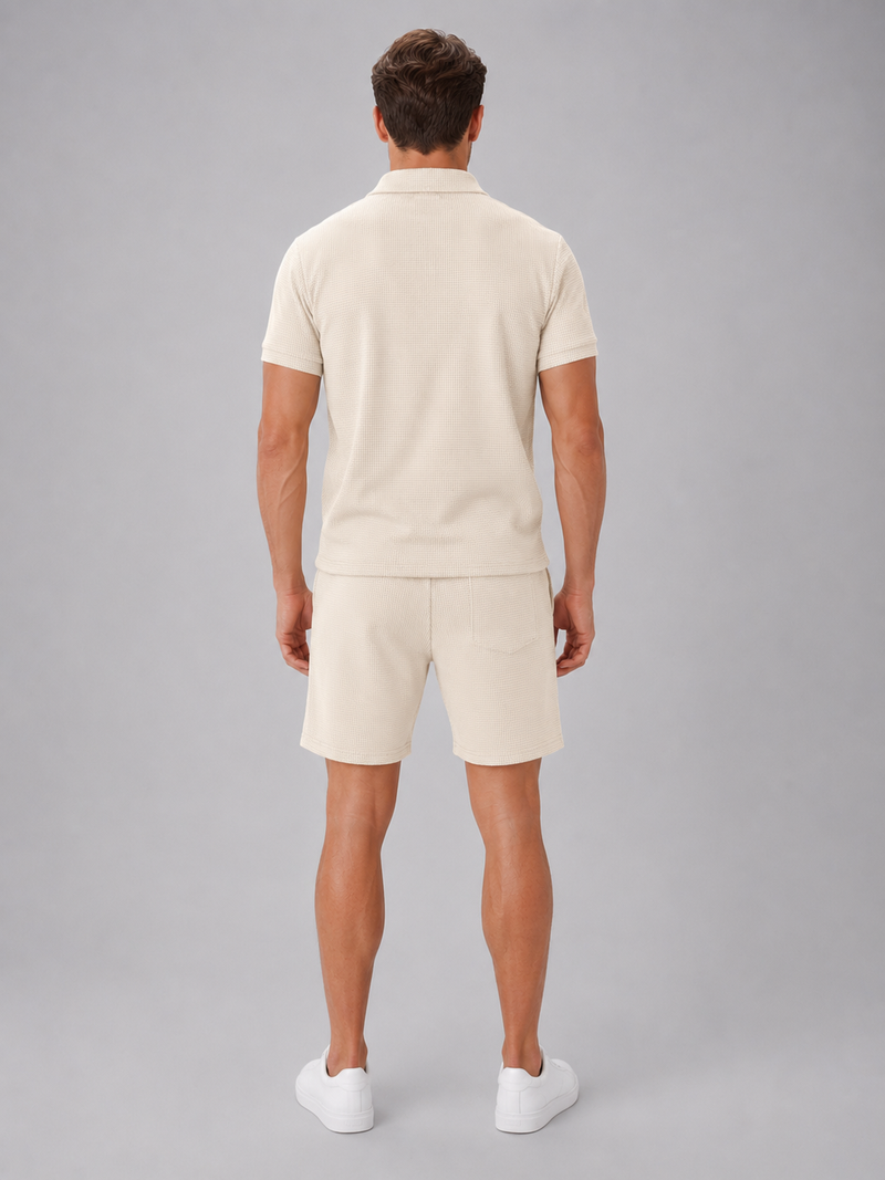 Men’s Summer Co-Ord Set - Polo & Shorts Set