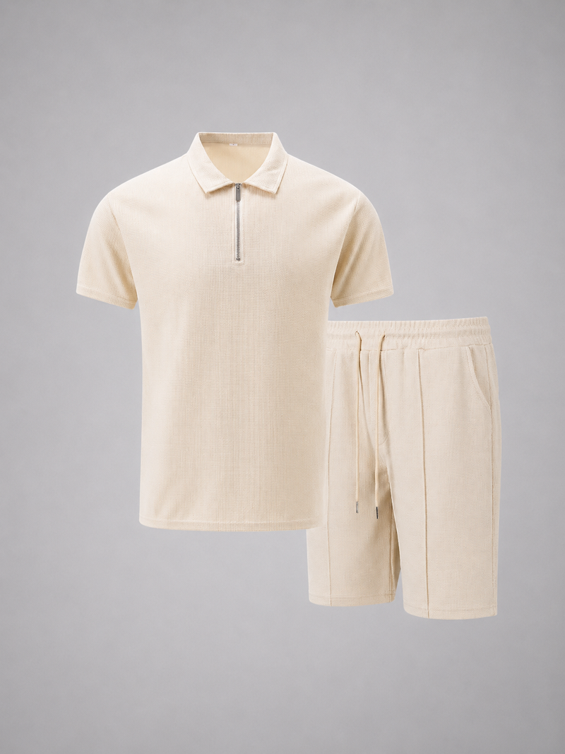 Men’s Summer Co-Ord Set - Polo & Shorts Set