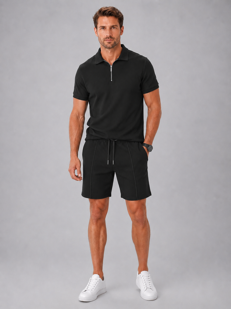 Men’s Summer Co-Ord Set - Polo & Shorts Set