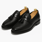 Men’s Woven Tassel Loafers – Refined Slip-On Smart Shoes