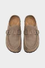 Delphine Suede Clogs