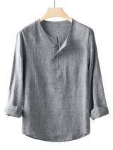 Drift Henley Linen Shirt