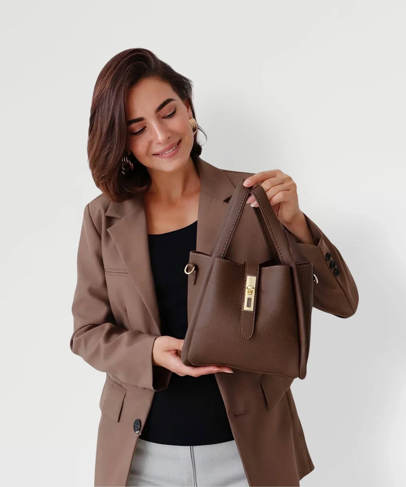 Women’s Leather Tote Bag - Everyday Crossbody