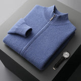 Valen Cashmere Zip Knit