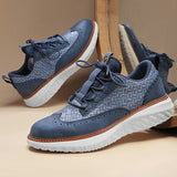 Oxford Ridge Leather Sneakers