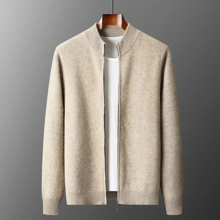 Miles Zip Cardigan