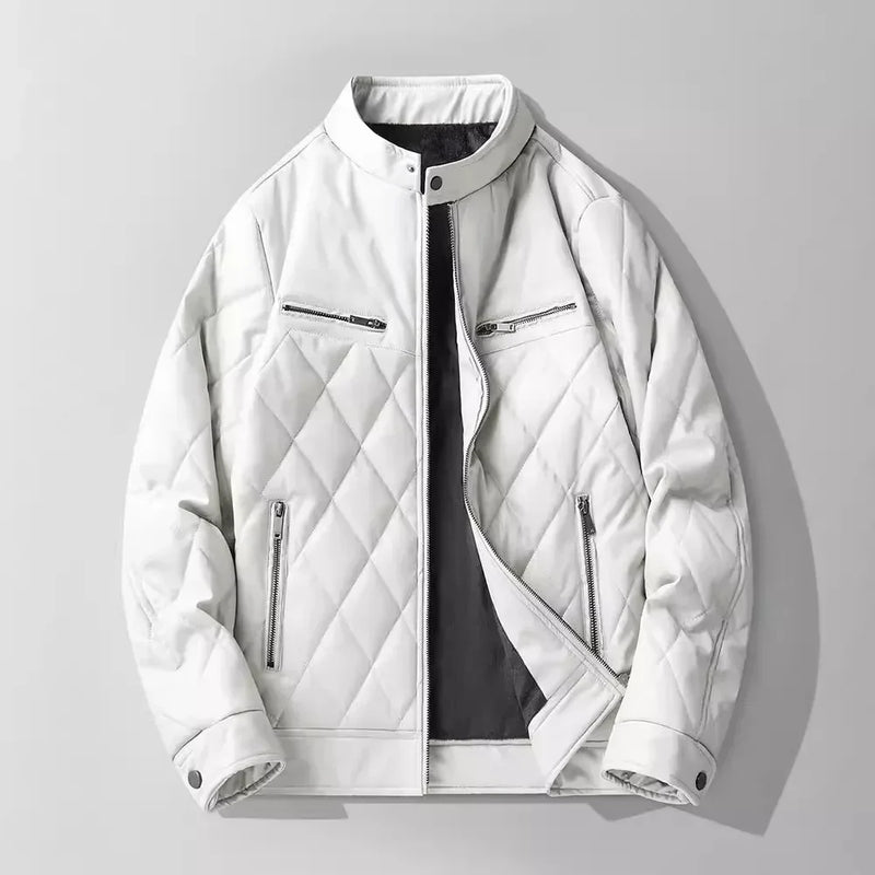 Sentinel Quilted Leather Jacket