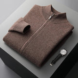 Valen Cashmere Zip Knit