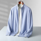 Olympus Cashmere Zip Cardigan