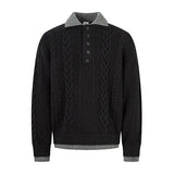 Cromwell Cable Collar Sweater