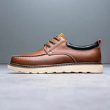 Coleman Leather Apron Toe Shoes
