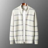 Westerdale Textured Zip Knit
