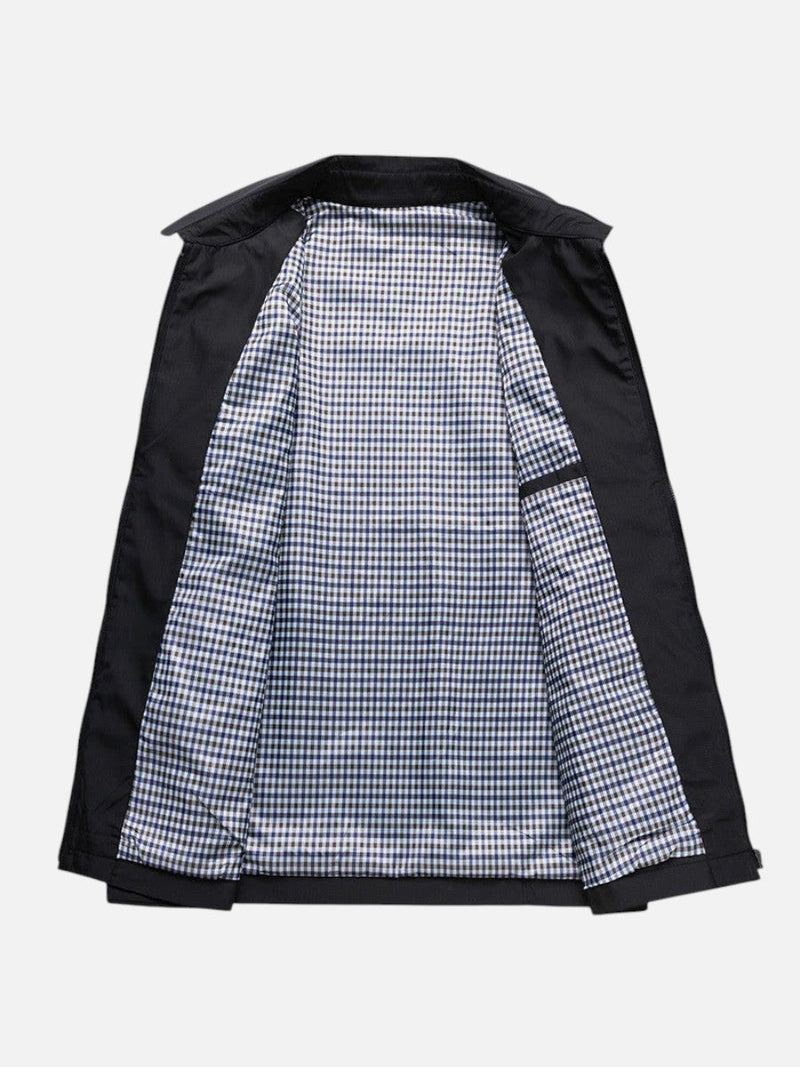 Men’s Lightweight Summer Jacket - Smart Casual Zip Jacket