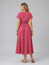 Women’s Floral Maxi Dress – Flowing Summer Style