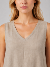 Women’s Sleeveless A-Line Maxi Dress – Relaxed Summer Elegance