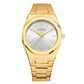 Gold / White