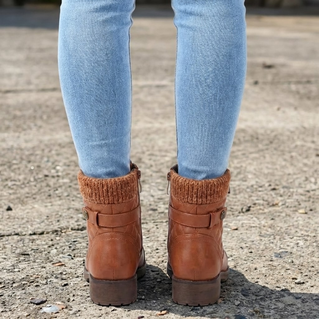 Ancona Leather Ankle Boots
