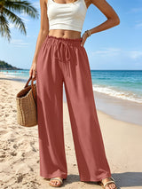 Women’s High-Waisted Wide-Leg Trousers – Relaxed Fit