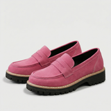 Women’s Classic Comfort Loafers – Leather Look