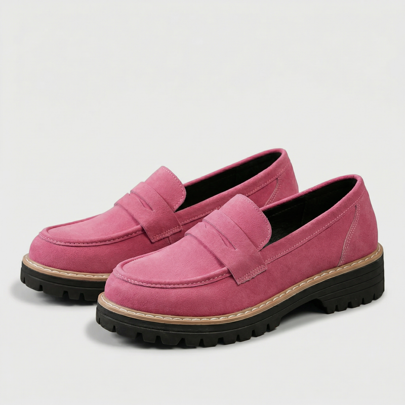 Women’s Classic Comfort Loafers - Leather Look