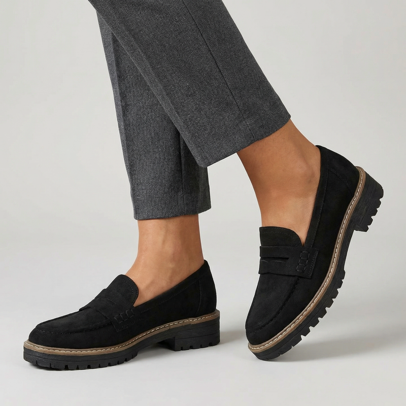 Women’s Classic Comfort Loafers - Leather Look