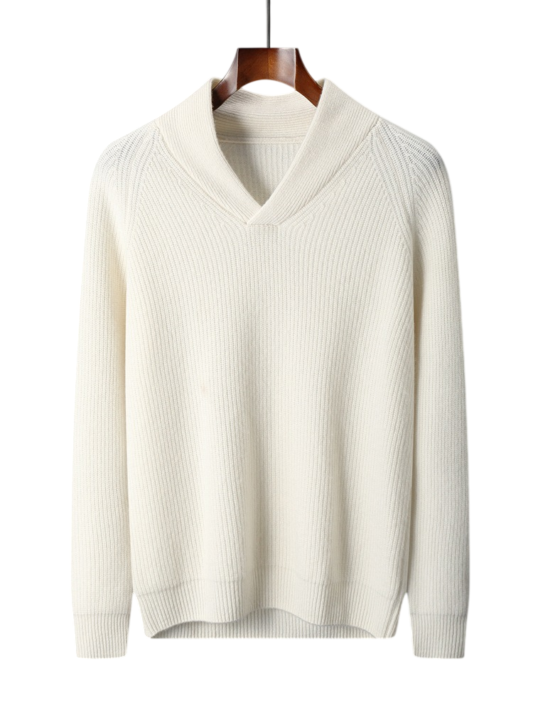 V-Neck Knit Sweater