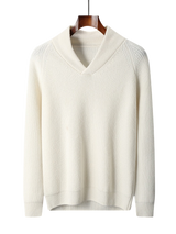 V-Neck Knit Sweater