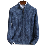 Textured Maison Wool Zip Jacket
