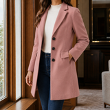 Valencia Tailored Coat - Pink